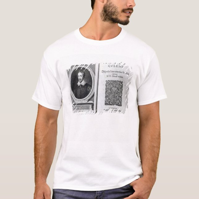 T-shirt Portrait d'Edmund Spenser et (Devant)