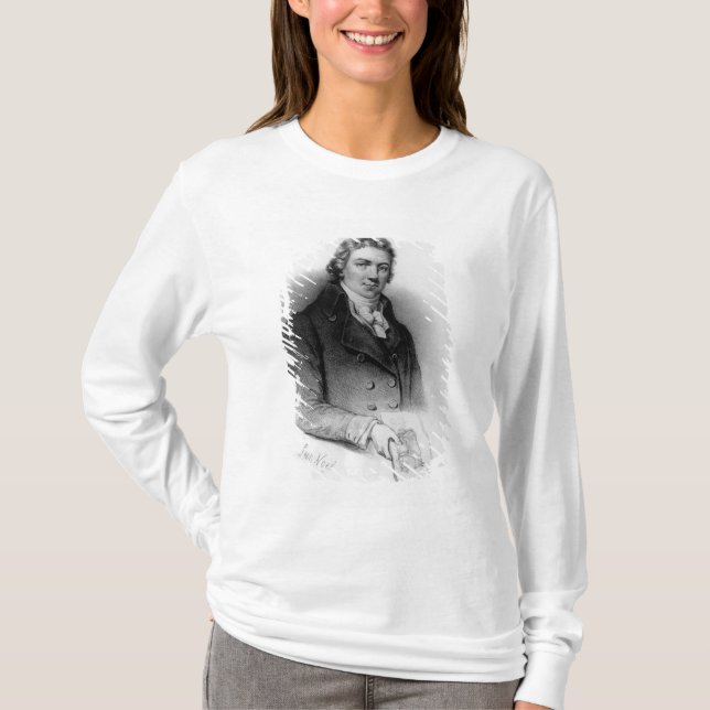 T-shirt Portrait d'Edouard Jenner (Devant)