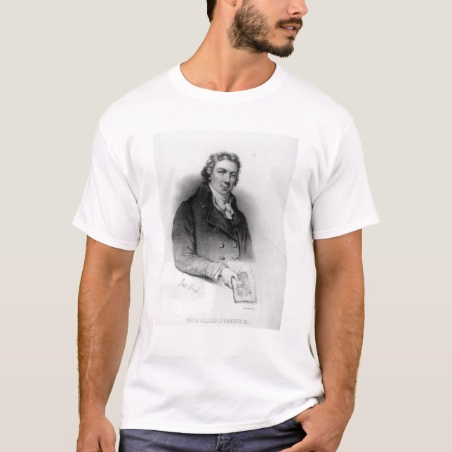 T-shirt Portrait d'Edouard Jenner (Devant)
