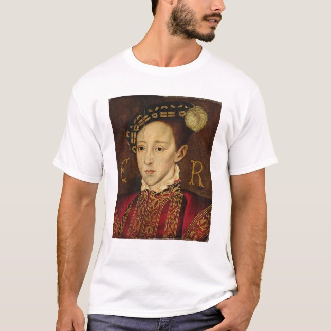 T-shirt Portrait d'Edouard VI (Devant)