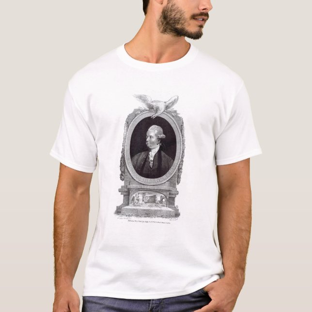 T-shirt Portrait d'Edward Gibbon (Devant)