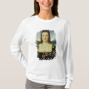 T-shirt Portrait d'Elizabeth Gonzaga, c.1504 (huile sur le