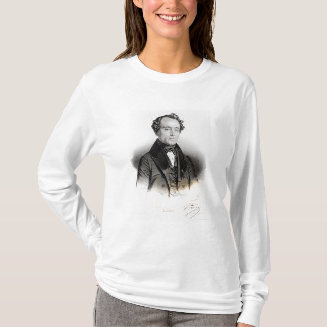 T-shirt Portrait des doumas Fils d'Alexandre (Devant)