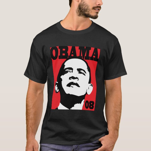 T-shirt Portrait d'Obama (Devant)