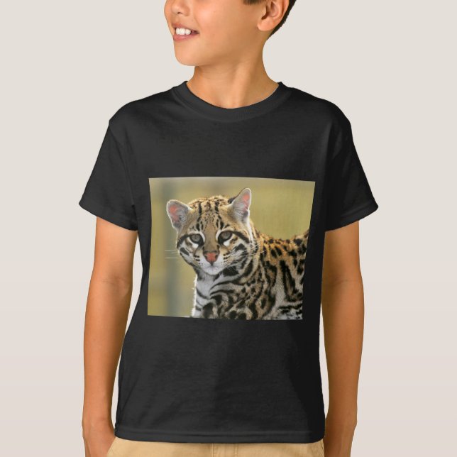 T-shirt Portrait d'Ocelot (Devant)