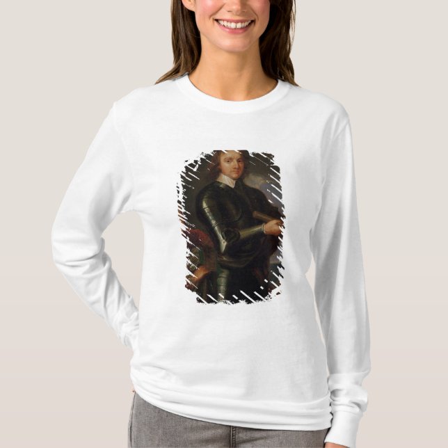 T-shirt Portrait d'Oliver Cromwell (Devant)