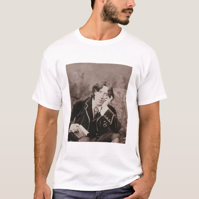 T-shirt Portrait d'Oscar Wilde (1854-1900), 1882 (pho de (Devant)