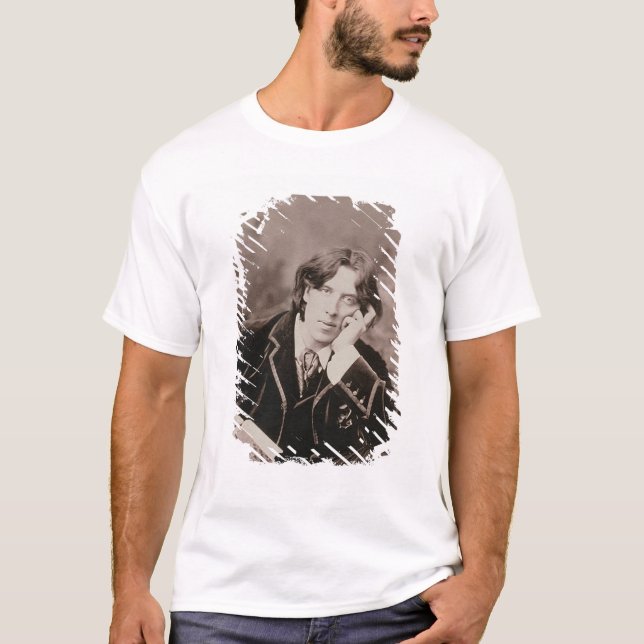 T-shirt Portrait d'Oscar Wilde (1854-1900), 1882 (pho de (Devant)