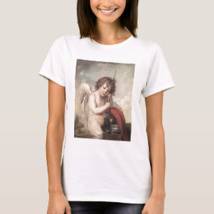 T-shirt Portrait d'Oswald principal Fawcett comme cupidon