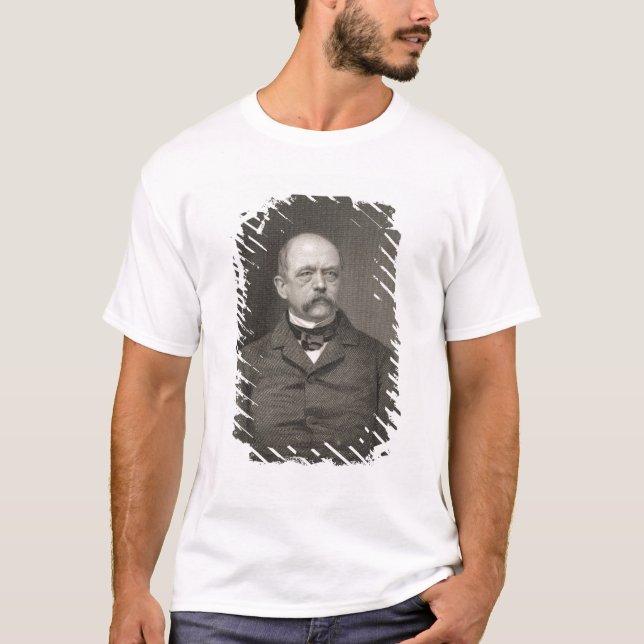 T-shirt Portrait d'Otto von Bismarck (Devant)