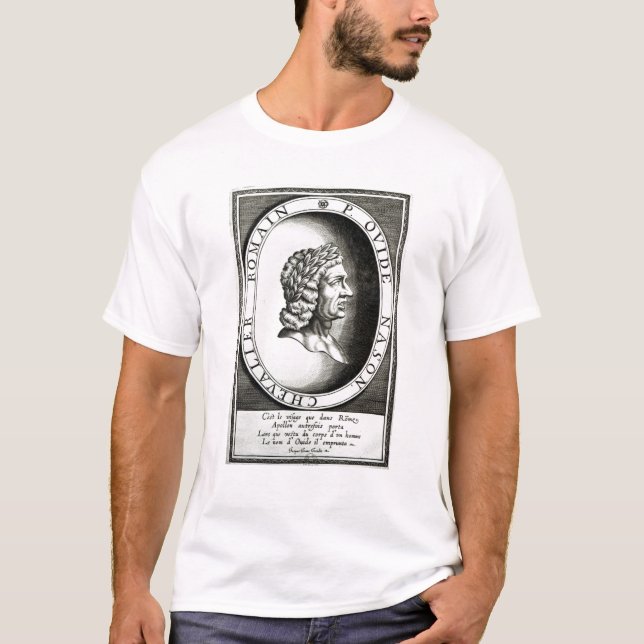 T-shirt Portrait d'Ovid (Devant)