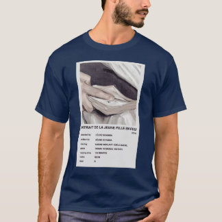 T-shirt portrait drôle