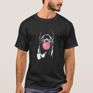 T-shirt Portrait drôle d'Américain Akita Chiens maman Akit