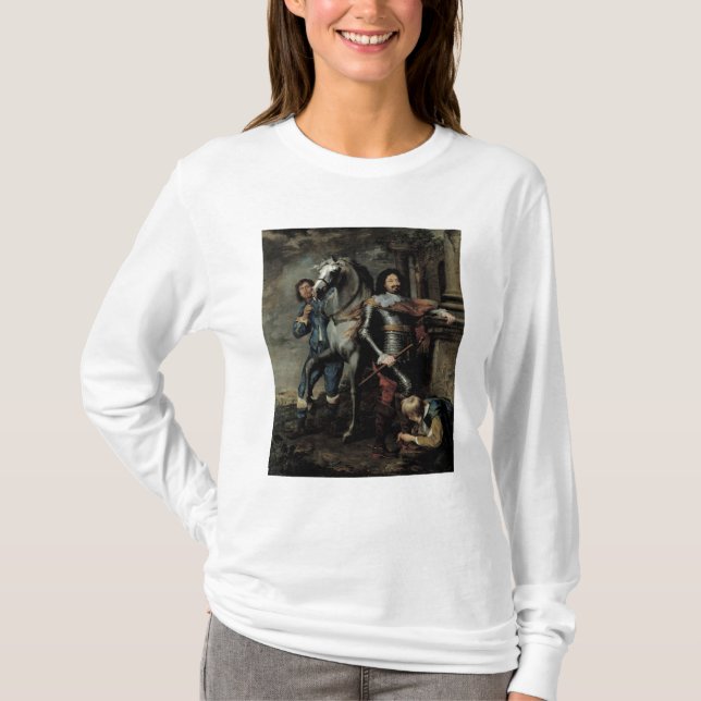 T-shirt Portrait du Général Ottavio Piccolomini (Devant)