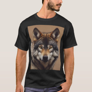 T-shirt Portrait du loup