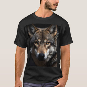 T-shirt Portrait du loup