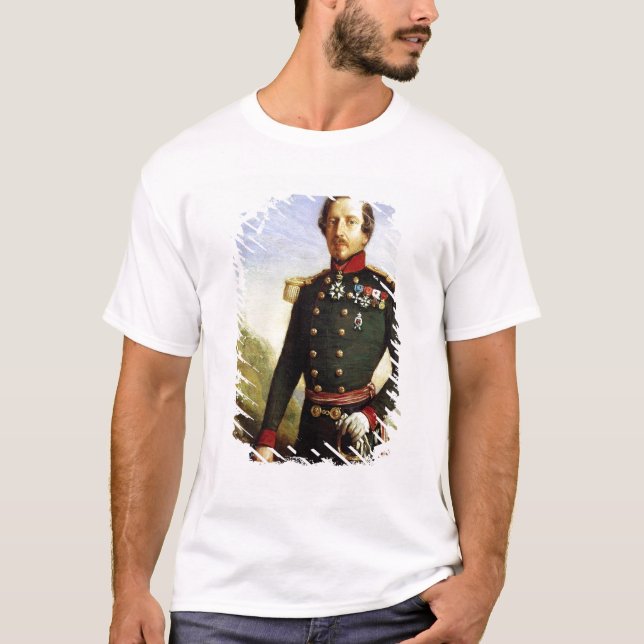 T-shirt Portrait du napoléon III 1852 (Devant)