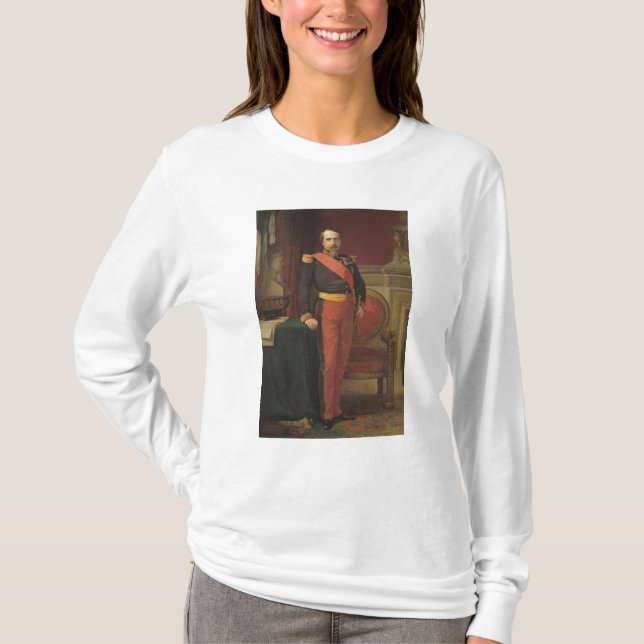 T-shirt Portrait du napoléon III 1862 (Devant)