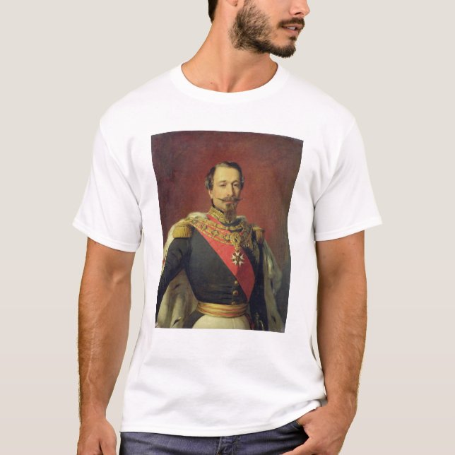 T-shirt Portrait du napoléon III de Louis d'empereur (Devant)