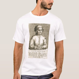 T-shirt Portrait du plat 3 de Hieronymus Bosch