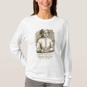 T-shirt Portrait du plat 3 de Hieronymus Bosch