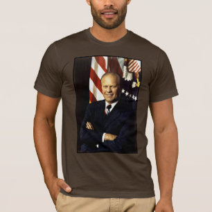 T-shirt Portrait du président américain Gerald Rudolph For