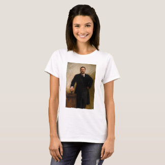 T-shirt Portrait du président Theodore Roosevelt J.S. Sarg
