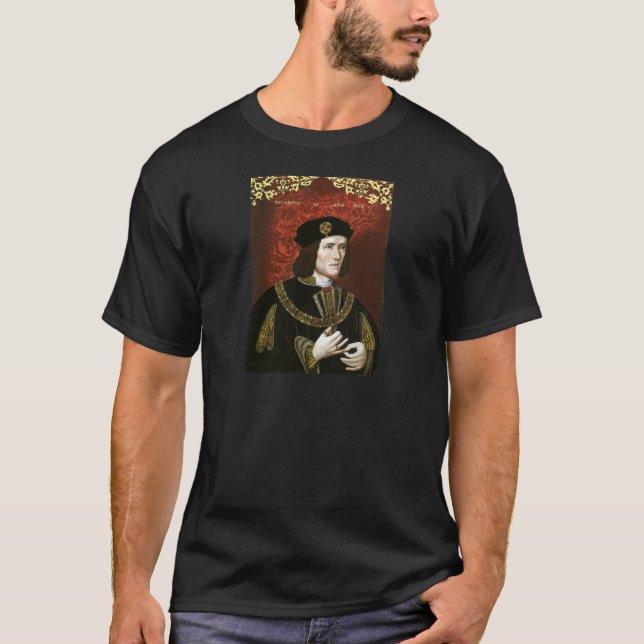T-shirt Portrait du Roi Richard III (Devant)