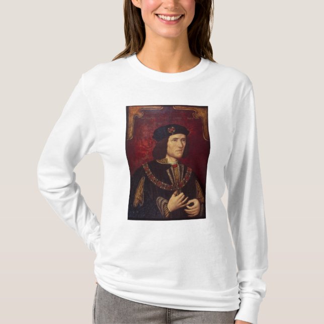 T-shirt Portrait du Roi Richard III (Devant)