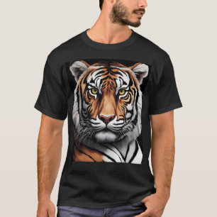 T-shirt Portrait du tigre