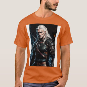 T-shirt Portrait du Witcher