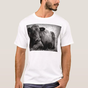 T-shirt Portrait d'un Angus