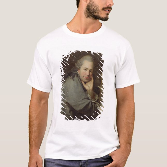T-shirt Portrait d'un auteur, 1772 (Devant)