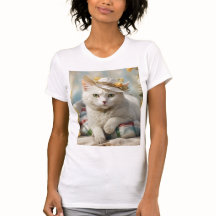 Portrait d'un chat dans un casquette.