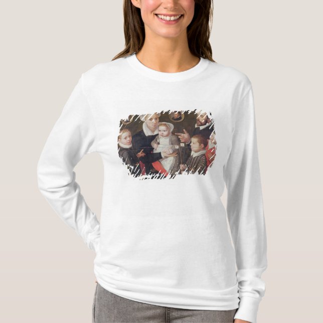 T-shirt Portrait d'une famille (Devant)