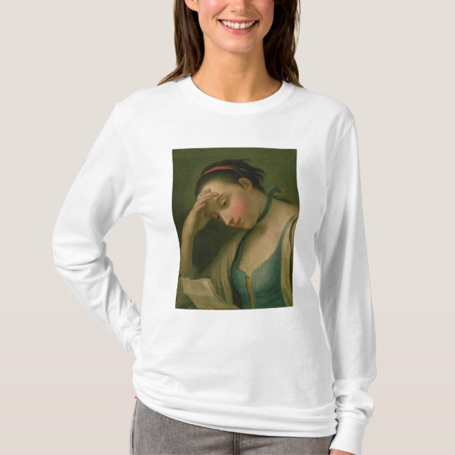 T-shirt Portrait d'une femme 2 (Devant)