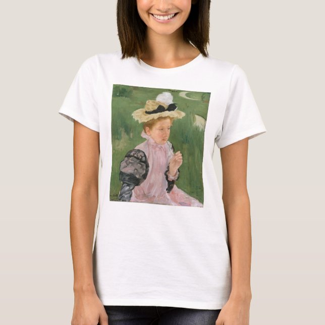 T-shirt Portrait d'une jeune fille, circa 1899 (Devant)