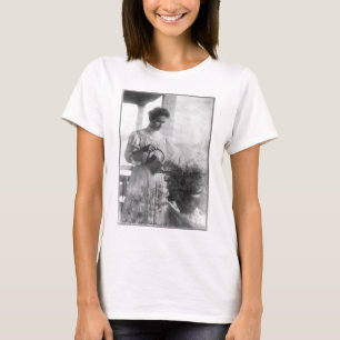 T-shirt Portrait d'usines d'arrosage de Helen Keller