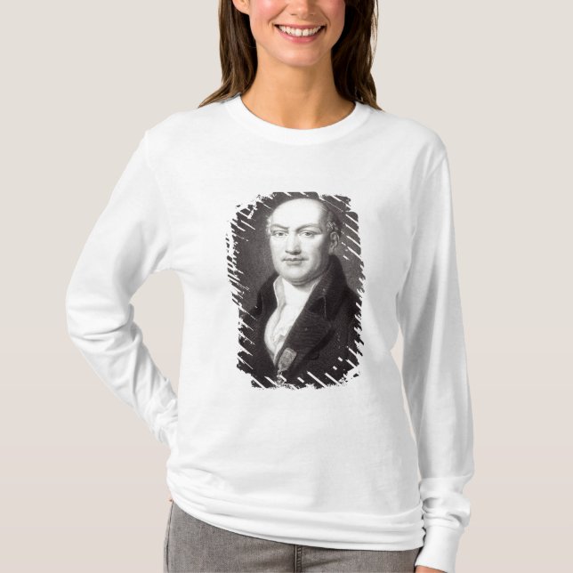 T-shirt Portrait en Jean Baptiste Joseph Delambre (Devant)