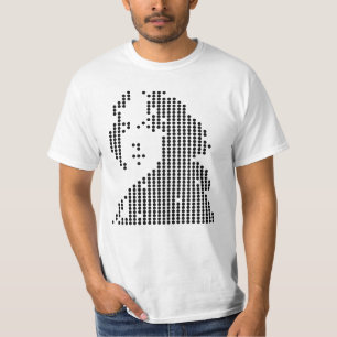 T-shirt portrait géométrique d'oscar wilde
