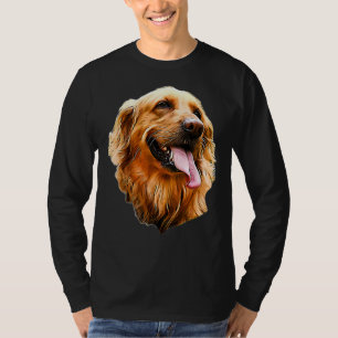 T-shirt Portrait Golden Retriever