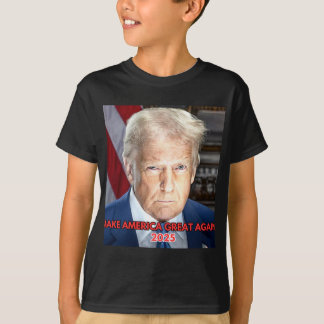 T-shirt Portrait Inaugural Du Président Dona 2025