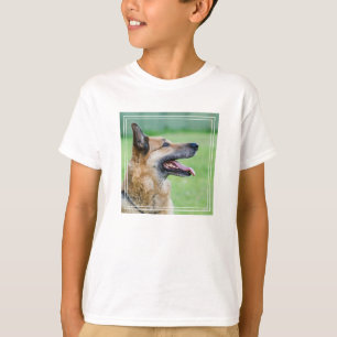 T-shirt Portrait latéral du berger allemand