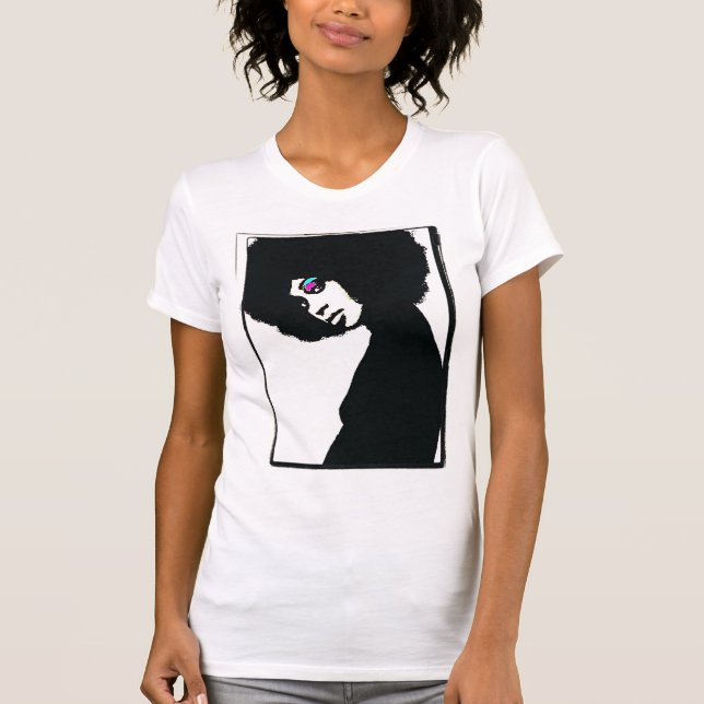 T-shirt Portrait naturel (Devant)