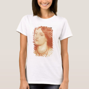 T-shirt Portrait of Elizabeth Siddal (1834-62), 1860 (red