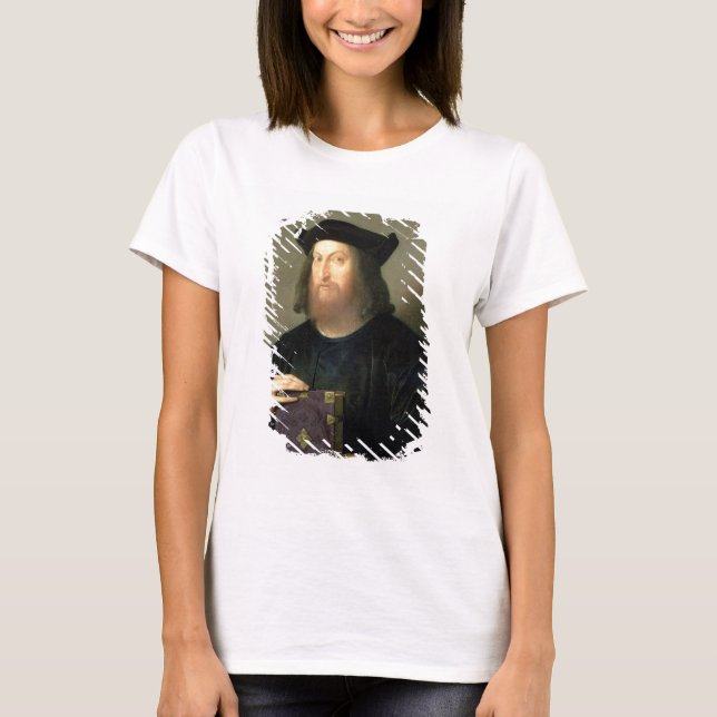 T-shirt Portrait of Gian Giorgio Trissino (1478-1550) (oil (Devant)