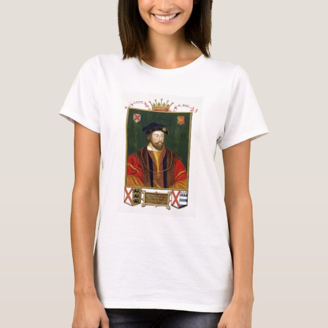 T-shirt Portrait of Thomas Fitzgerald (1513-37) Lord Offal (Devant)