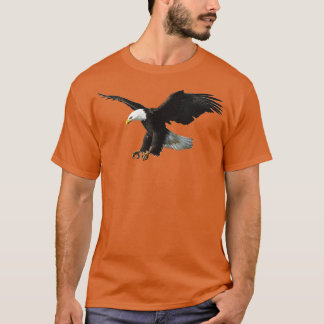 T-shirt Portrait photo Majestic Flying American Bald Eagle