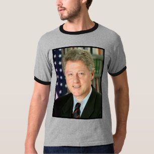 T-Shirt Portrait Présidentiel de Bill Clinton