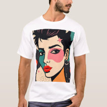 Portrait Punk Abstrait